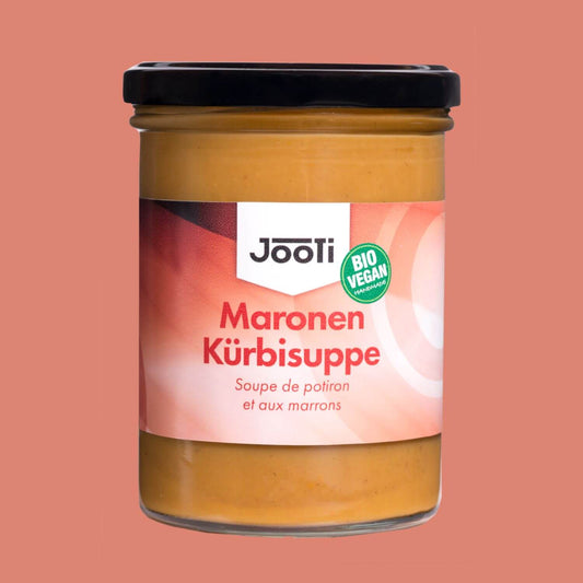 Bio-Kürbis-Maronen-Suppe: Cremig, nussig & herbstlich fein